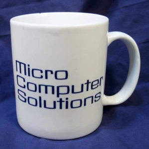 Taza de café de colección MICROCOMPUTER SOLUTIONS  - Imagen 1 de 6