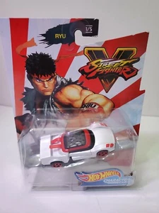 Hot Wheels Street Fighter V CHARACTER CARS RYU CAR #1/5. MB - Picture 1 of 3