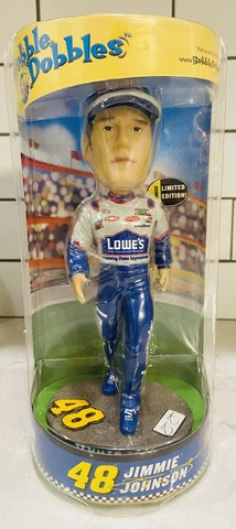 2003 BOBBLE DOBBLES JIMMY JOHNSON #48 NASCAR BOBBLEHEAD DOLL, NEW Cover