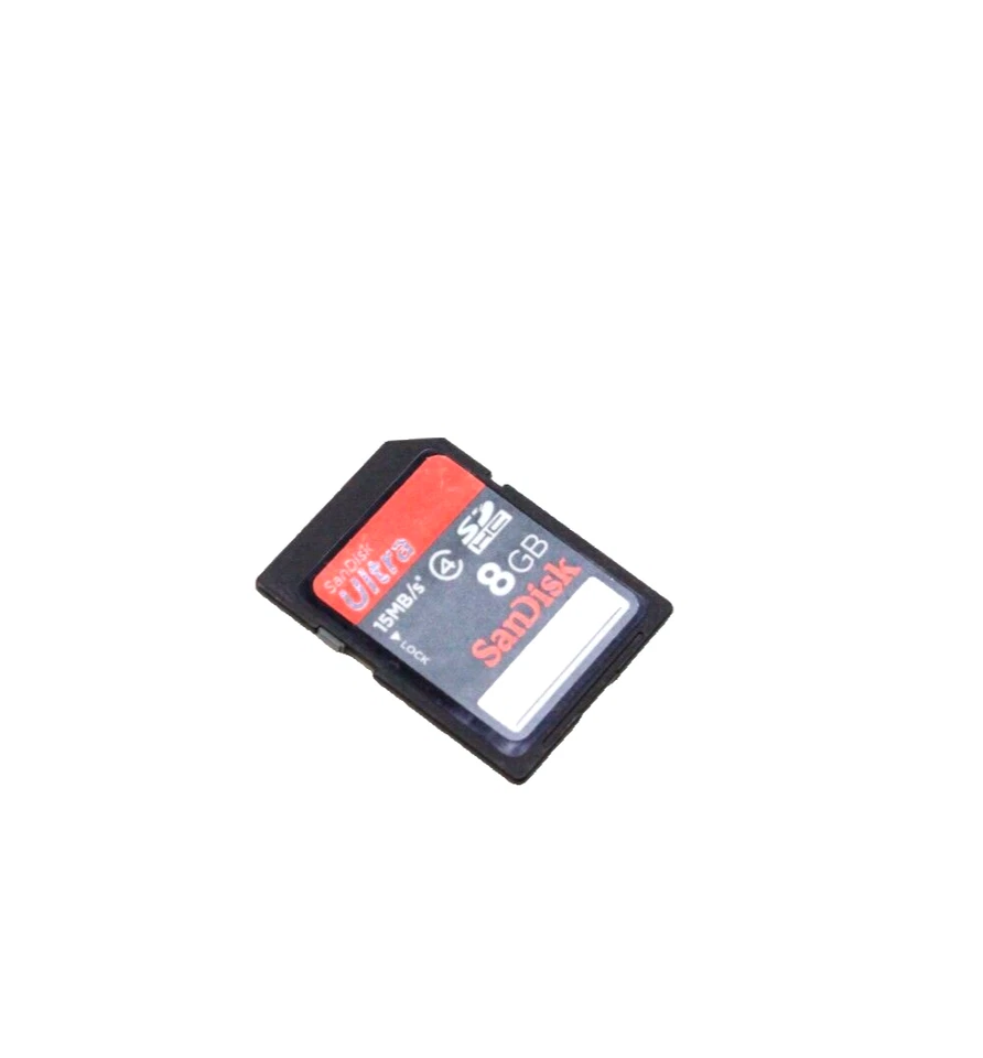 SanDisk Ultra 8GB SD Class 4 Card (15MB/s) - Image 1 of 3