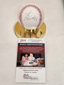 YASMANY TOMAS signed OML baseball JSA COA DIAMONDBACKS - Picture 1 of 5