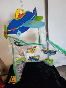 (J) GOLDFISH Wooden  Baby Mobile - Cars, Trucks, Boats Trains - Picture 1 of 9