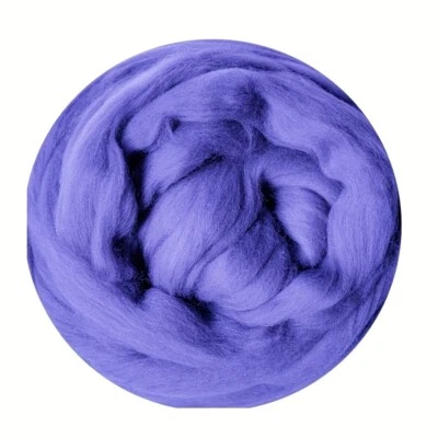 Lana Merino Roving para Fieltro de Aguja - Parte Superior de Fibra de 21 Micras Fieltro Lana Top Foto 1 de 4