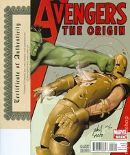 Avengers The Origin #2A.DF.SIGNED.B FN/VF 7.0 2010 Stock Image