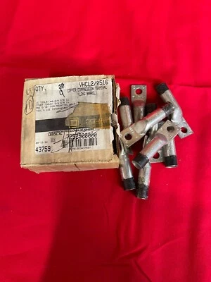 TERMINALES DE COMPRESIÓN DE COBRE CUADRADO D BARRIL LARGO VHCL2/038 CAJA DE 9 Foto 1 de 4