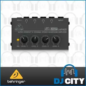 Behringer HA400 Compact 4 Channel Stereo Headphone Amplifier - BNIB - DJ City... - Picture 1 of 5