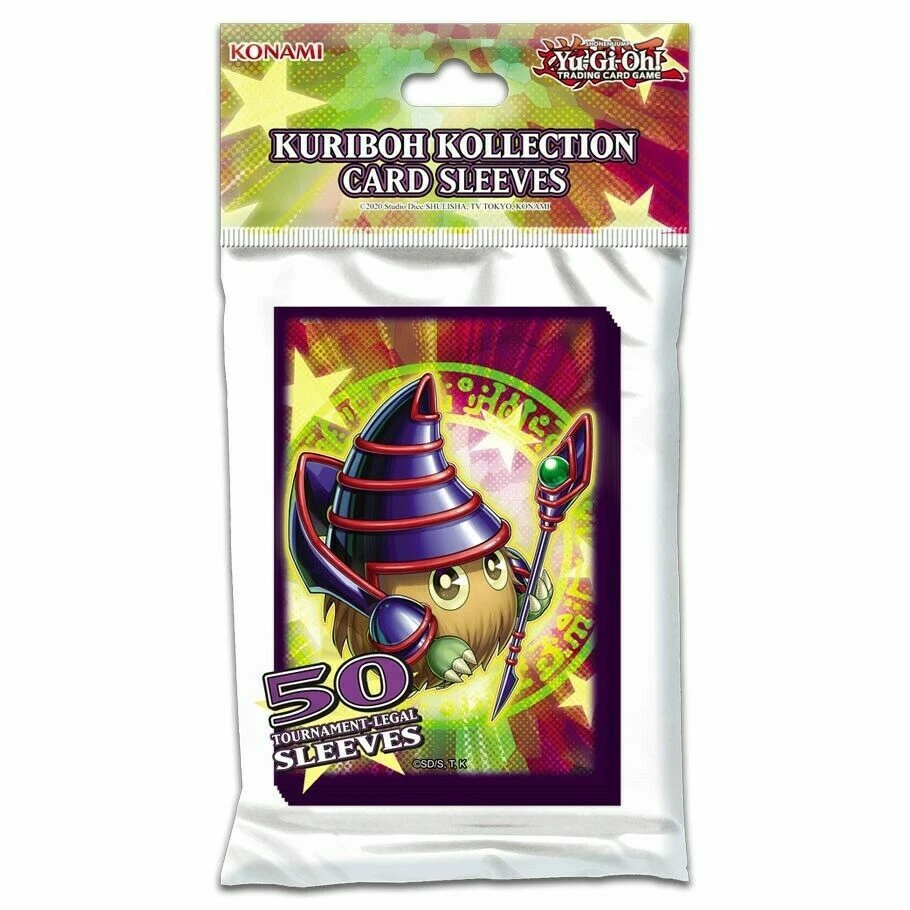 yu-gi-oh accessories kuriboh collection 50 pack card sleeves - image 1 of 1