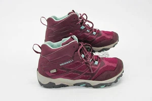 Merrell Youth Shoe Moab FST Mid Size 6Y Sneaker Athletic Trail Pre Owned vq - Picture 1 of 12
