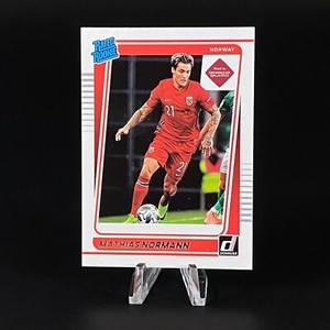 Mathias Norman #180 2021-22 Panini Donruss Road To Qatar Base RATED ROOKIE CARD