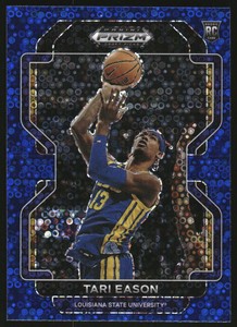 2022-23 Panini Prizm Draft Picks Prizms Blue Circles #65 Tari Eason