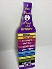 Pier 1 Imports Humorous Colorful Beer Bands Set Of 12 Keep Track Of UR Drink NEW