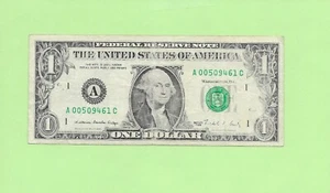 N1S .. 1988 $1 A 0050 9461 C ... 1988 $1 A-C FRN - Picture 1 of 2