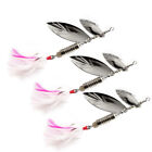  3 Pcs Fishing Lures for Freshwater Spinnerbaits Striped Bass