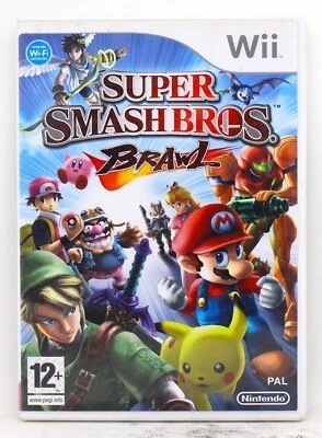 SUPER SMASH BROS BRAWL NINTENDO WII PAL ESPAÑA - Imagen 1 de 2