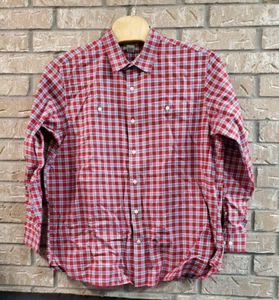 LL Bean Long Sleeve Flannel Button Shirt Men XL Plaid Lumberjack Rancher Farmer - Picture 1 of 8