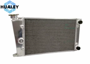 2 Rows Aluminum Radiator For 1984-1991 VW GOLF MK1 Jetta SCIROCCO GTI 1.6L 1.8L - Picture 1 of 13