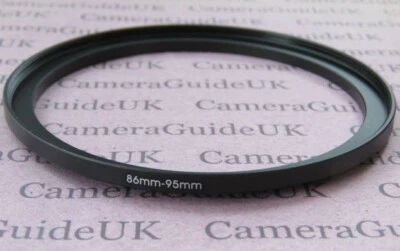 86mm to 95mm Male-Female Stepping Step Up Filter Ring Adapter - Image 1 of 2