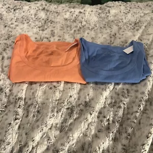Lot If 2 Women’s Time And True Short Sleeves Shirts - Picture 1 of 7