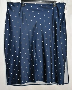 Old Navy Skirt Size 3X Navy Polka Dot Women's New - Picture 1 of 6