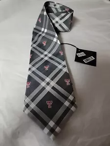 Texas Tech Red Raiders Herren Krawatte University College Rhodos grau Krawatte - Bild 1 von 4