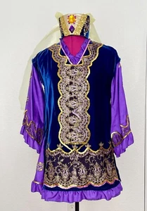 Uzbek dance costumes for girls Bukhara national performance costumes Uzbek dress - Picture 1 of 16