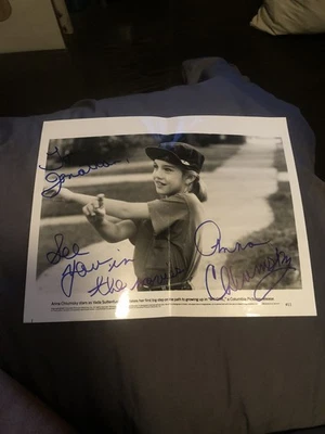 Foto promocional firmada por My Girl Anna Chlumsky 1991 de Columbia Foto 1 de 4