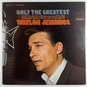 Waylon Jennings “Only The Greatest” LP/RCA Victor LSP-4023 (EX) 1968 - Picture 1 of 5