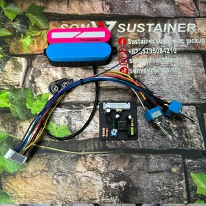 SUSTAINER SUSTANIAC HUMBUCKER (rosa x blu) - Foto 1 di 4