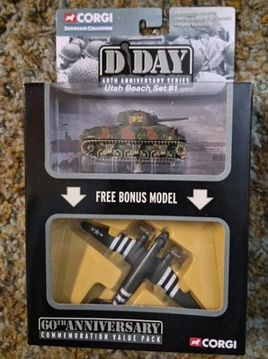 Corgi Toys 2004 Día D 60 Aniversario Serie Value Pack Utah Beach Set #1 Foto 1 de 4