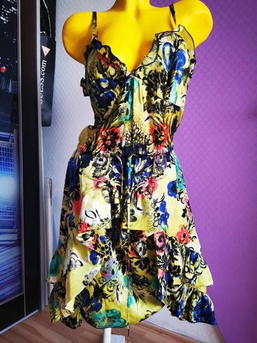 Abito Moschino Cheap&Chic in seta con volant taglia 44