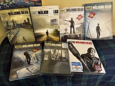 The Walking Dead Seasons 1-7 DVD Mostly NEW Collection Set Series Foto 1 de 4