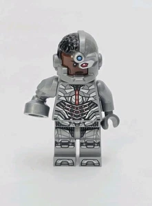 Lego DC Cyborg Minifigur mit Blaster Arm Justice League Super Heroes - Bild 1 von 4