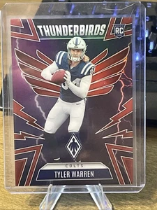 Tyler Warren 2025 Panini Phoenix RC #21 Thunderbirds Red Holo SP 226/249 Colts - Picture 1 of 1