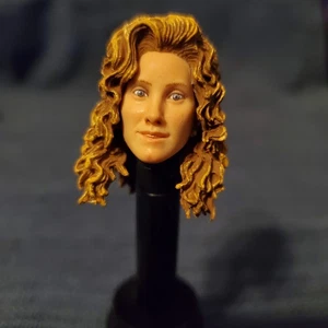 Figura de acción NECA 1990 TMNT April O'Neil cabeza esculpida pieza de forraje personalizada - Imagen 1 de 3