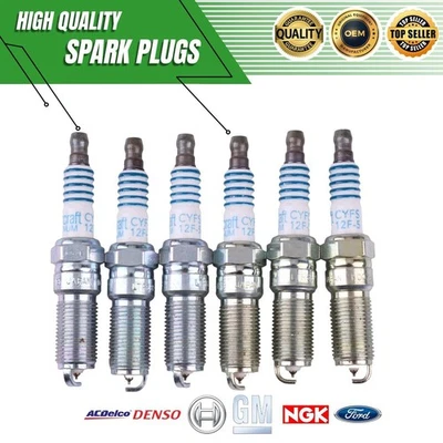 6 bujías originales Motocraft aptas para Lincoln MKX Ford Edge Flex F-150 11-19 3,5 L Foto 1 de 4