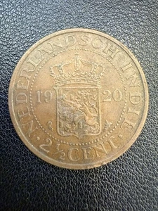 Olanda Indie Orientali 1920 Centesimo - F7361 - Foto 1 di 2