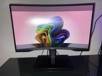 Samsung C27RG54FQR 27" Zoll Full HD 240Hz LED Curved mit anderem Standfuß - Bild 1 von 4