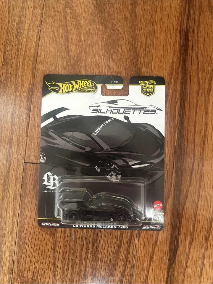 2025 McLaren 720s Premium Hot Wheels Chase 0/5 Silhouettes LB-Works LBWK - NEW - Image 1 of 3