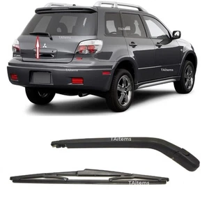 REAR WIPER ARM+BLADE 350mm FITS MITSUBISHI OUTLANDER 2003-2007 GENUINE DESIGN - Picture 1 of 6