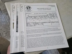 Great Northern Referenzblätter 339-342 (insgesamt 4)(gebraucht) - Bild 1 von 6