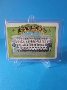 Squadra Topps Baseball Montreal Expos 1972 #582 - Foto 1 di 3