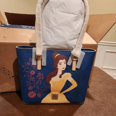 Disney Parks Dooney & Bourke Princess Belle Spotlight Large Tote Bag 2024 MWT - Image 1 of 4