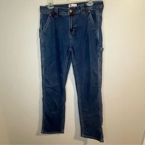 Dickies Crafted for Women's Blue Cargo Jeans - Picture 1 of 7