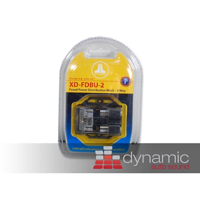 JL AUDIO XD-FDBU-2 Maxi Fuse Power Car Amplifier Distribution Block XDFDBU2 New - Image 1 of 3