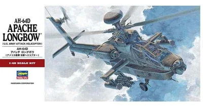 Hasegawa 07223 AH-64D Apache Longbow  Kit Montaggio 1/48 - Immagine 1 di 2