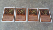 Goblin Elite Infantry x4 -7th Edition-Magic The Gathering