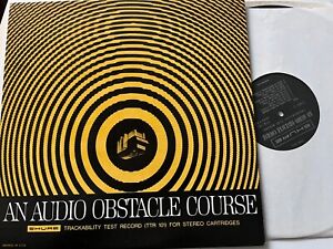 TTR 101 Shure Audio Obstacle Course Trackability Test Record For Stereo Cartridg