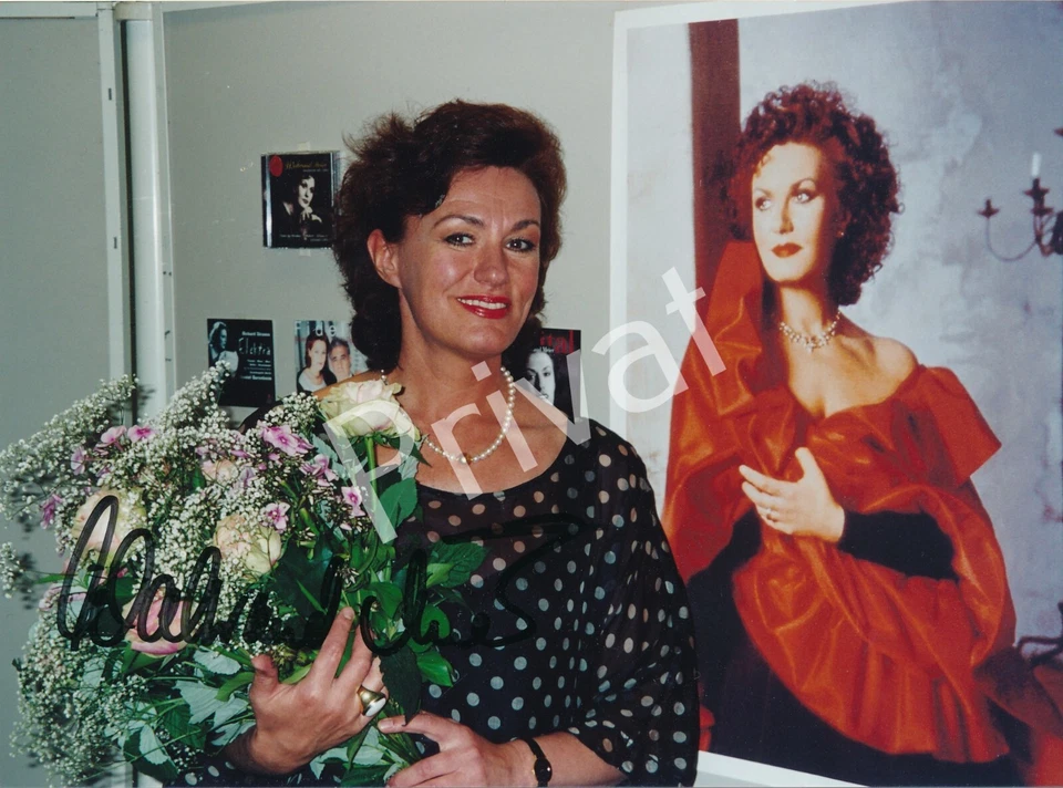 Autogramm Waltraud Meier handsigniert Oper Mezzosopran 100% Original M1.01 - Bild 1 von 1
