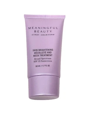 Tratamiento cuello escote iluminador piel belleza significativa FPS 15 (9/26) sellado Foto 1 de 4