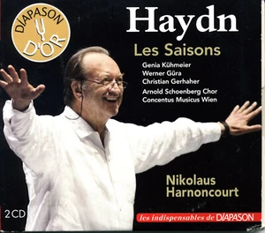 DIAPASON D'OR N°78  HAYDN Les Saisons HARNONCOURT Kühmmeier GURA  [2 x CD] Mint - Imagen 1 de 2